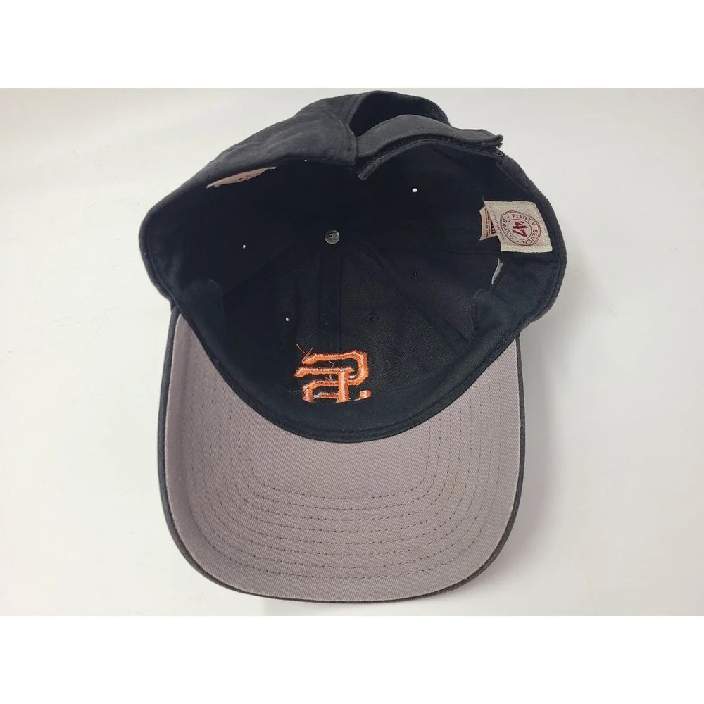 Youth San Francisco Giants 47 Brand Adjustable Hat Cap Boys MLB‎ Baseball Black